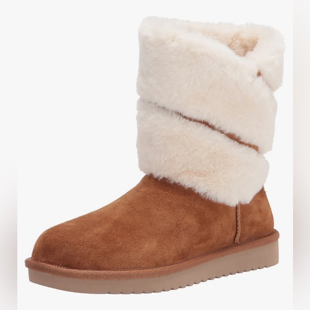 Koolaburra by UGG Dezi Short Mid Calf Boot Sz 10 - Picture 2 of 13